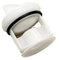 1 pz compatibile con Siemens compatibile con Bosch tappo della pompa di scarico della lavatrice tappo dell'acqua tappo del filtro manopola copertura accessori(B white)