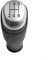 Vilgftyiet 5-Gang-Schaltgetriebe passt für Renault für Clio IV Schaltknauf Stick Shifter Handle Hebel Kopf Ersatzteil Mattschwarz ABS für 2012-2019 Modelle