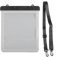 Bolsa resistente de PVC impermeable para tabletas para actividades al aire libre como fiestas en la playa y en la piscina (blanco)