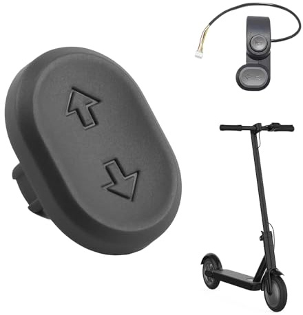 Blinkerschaltertaste für G2/F2 Kickscooter Blinkerschalter, Blinker Schalter Ersatztaste Links Rechts Blinker für Motorroller Lenkschaltertaste für Scooter Electric Motorrad F2 Pro/F2 Plus(Grau)
