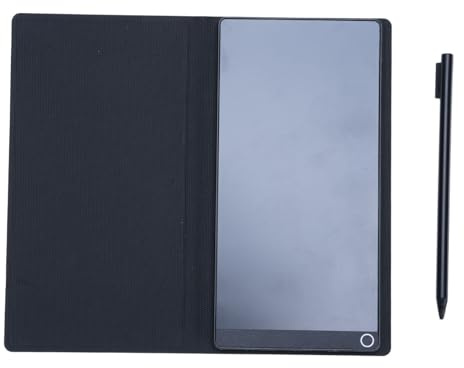 6.5 Inch LCD Writing Tablet Portable Reusable Digital Notepad for Note Taking, Drawing Sketching Erasable Electronic Notepad with Lock Switch & Leather Cover
