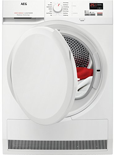 AEG T6DB72KP Libera installazione Caricamento frontale 7kg B Bianco - Asciugatrice (Libera installazione, Caricamento frontale, Condensazione, Bianco, Manopola, Touch, Sinistra)