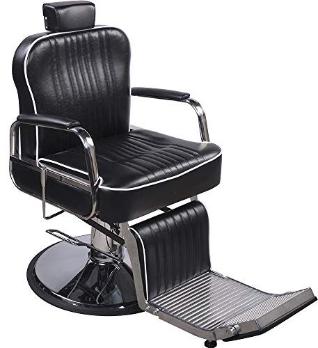 205029 Herrenstuhl Friseurstuhl schwarz