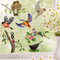 Wandtattoo Loft Fensterbilder Frühling 7 Vögel Motiv – A3 Bogen, Wiederverwendbar – Frühlingsdeko Fenster Kinderzimmer, Frühlingsbild Fenster, Fensterdeko Frühling, Fensterfolie Frühling Selbstklebend