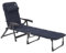 Crespo Sonnenliege Liegestuhl AP 233 Air Deluxe Camping Strand Garten Liege Alu blau