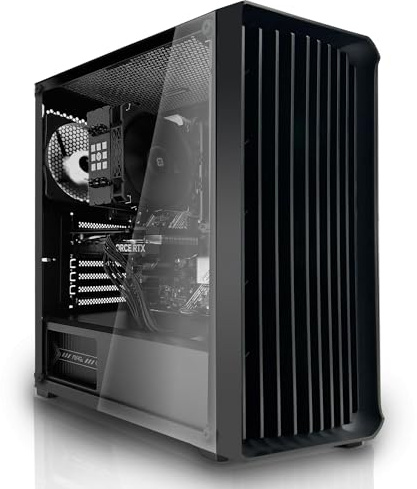 SYSTEMTREFF Office PC Intel Core i5-12600K 6x4.9GHz | UHD 770 4K HDMI DX12 | 1TB M.2 NVMe | 16GB DDR4 RAM | Windows 11 | WLAN Silent Desktop Computer Rechner für Büro Business Multimedia