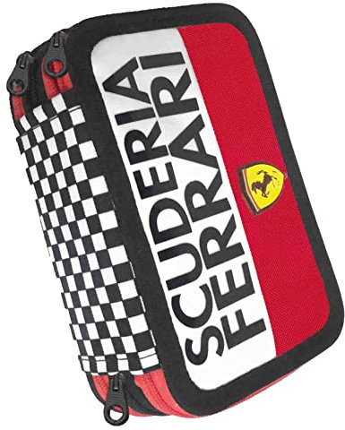 FERRARI ASTUCCIO CORREDO 3 ZIP CON PENNA FRIXION KIDS