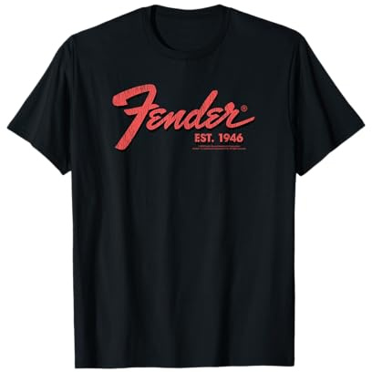 Fender EST. 1946 Classic Centered Logo Maglietta