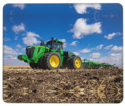 Leder-Schreibtischunterlage mit Traktor-Bauernhof-Druck, Mauspad, Büro-Schreibtischunterlage, für Büro und Zuhause