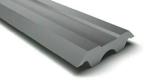 TERSA HSS%18 - Coltello per pialla reversibile, 520 mm