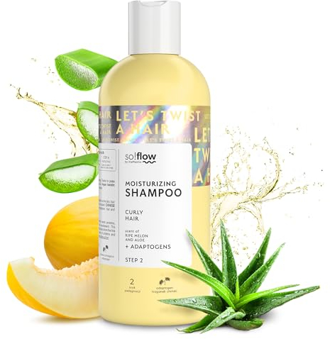 So!Flow Vitalität Shampoo Damen für lockiges Haar mit Proteinen und Pflanzenextrakten - Enthülle die wahre Schönheit deiner Locken. Perfekt für Damen und Naturlocken: Haarshampoo Damen Schampoo