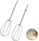 Lot de 2 fouets pour batteur à main de rechange Mélangeur à main Mélangeur à main Robot de cuisine émulsifiants Kit mélangeur de rechange pour mélangeur à main