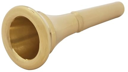 Mundstück und Leicht Goldenes Kupfer, für Horninstrumente Langlebig | Instrumentenwerkzeug für Anfänger, Musikinstrumentenbedarf für Familien, Geschenk für Hornisten
