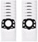 Confezione da 12 accessori per sacchetti per aspirapolvere Karcher WD2 Plus WD3 WD3P MV3 WD 3 Premium WD 3 SE4001 SE4002 Wet & Dry Sacchetti di ricambio per KFI 357