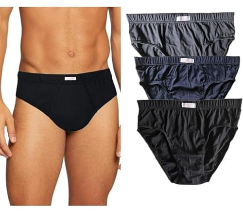 Slip Uomo in Puro Cotone Jersey Premium Traspirante Prodotte in Italia Anallergiche Testate Contro i Cattivi odori Made in Italy 12/6/3 Pezzi (3XL, 3pz Colorato)