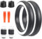 BALINGE E Bike 26 x 4,0 Fat Tire – 2 Pack Heavy Duty, Hochleistungs-, Verschleißfestigkeit, Mountainbike-Reifen, weiße Wand