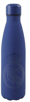 CYPBRANDS Real Madrid, Botella, Botella de Agua, Bidón, Cantimplora, Color Azul, Producto Oficial