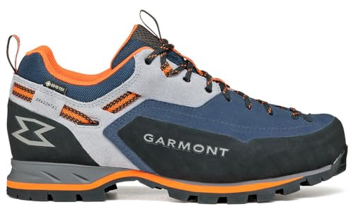 GARMONT Dragontail MNT Evo GTX wasserdichte und stabile Herren Zustiegsschuhe mit Wildleder Obermaterial und griffiger Laufsohle | Klettersteigschuhe | Wanderschuhe Insigna Blue EU 48