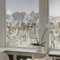 ChicSkin Kunstgeätztes Glas Folie für Fenster, Distel Löwenzahn Schatten verdickt fensterfolien, milchglasfolie Fenster statische fensterfolie Geeignet für Wohnzimmer, Schlafzimmer, Küche 58X120CM