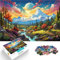 Puzzle para Adultos 1000 Piezas Sierra Nevada Juguetes educativos Juegos de Familia 14.96 x 20.47