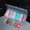 Nails Foil Transfer Stickers Fish Scales Nails Art Decoration Mermaids Scales Nails Decals For Women
