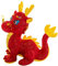 BESPORTBLE Peluche Dragon Chinois Peluche pour Nouvel an Mascotte pour Familles Et Amis
