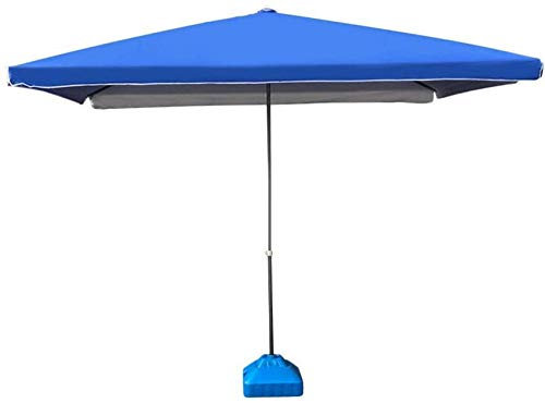 Ruiseawing Sombrilla portátil Cuadrada de 2,7 m para Patio, terraza, jardín, Playa, Refugio Solar (280 cm)