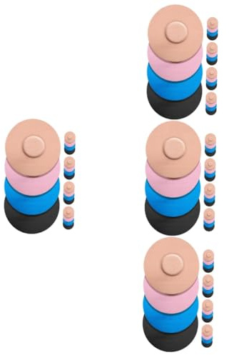 VALICLUD 4 Sätze Sensor Abdeckungen Rutschfeste Patches Elastische Sensorfixierer Atmungsaktive Sensor Schutzaufkleber Für Sport 20 Stück * 4