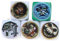 Dadi divertenti Figura Viso Resina Dadi Halloween Gioco Da Tavolo Dadi Set Puntelli Strano Figura Dadi Set Per Gioco Da Tavolo