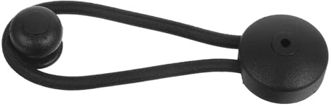 ibasenice Fixation Rapide Nylon Noir Résistant à Eau de Mer pour Housses Marines Clip Étanche pour Bâche Bateau et Yacht Maintien Sécurisé