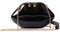 EVEOUT Sac à Main de Soirée à Lèvres Rouge Sexy pour Femme Pochette à Bandoulière(Noir)