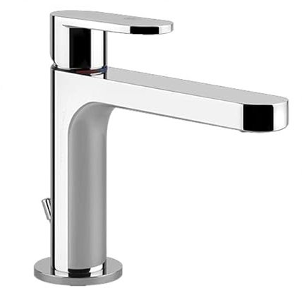 GESSI - Miscelatore per lavabo Serie Via Bagutta Cromo art904 - Bocca Normale, Cromo