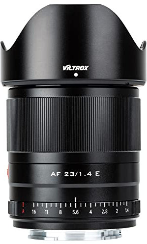 VILTROX 23mm F1.4 Objevito de AutoFocus APS-C Prime Compatible con Sony E-Mount Cámaras A6500 A6300 A6000 A7RⅣ A7RⅢ A7Ⅲ A7RⅡ A7Ⅱ A7S A7R