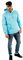 Sweat à Capuche Signature Bleu Clair M