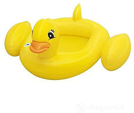 Mondo Viro Aufblasbare Tiere für Kinder Aufsitzmatratze für Pool und Meer (Ente)