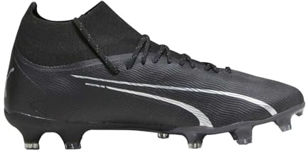 Puma Men Ultra Pro Fg/Ag Soccer Shoes, Sun Stream-Puma Black-Sunset Glow, 8 UK