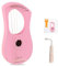 Lyre Harp VANPHY Lyre Harp 7 Saiten Mahagoni Körper Metallsaite für Anfänger Harfen Klassischer Stil Harfeninstrument mit Stimmschlüssel Saiten Gigbag (Rosa)