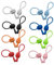 AOKWAWALIY Kabel-Organizer für Reisen, 16 Stück, Silikon-Kabelbinder, wiederverwendbar, Kabelbinder für Geräte, Sachen, Kabelbinder, elektrische Kabel, Kabel-Manager, Silikagel, Reise-Organizer,