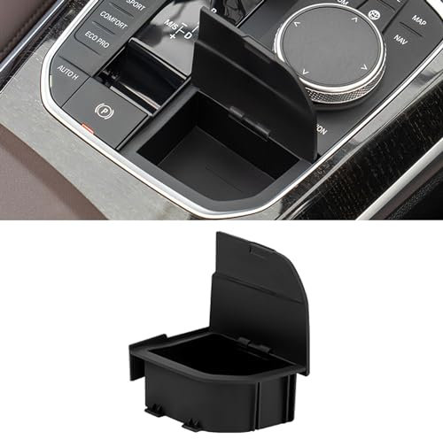 ANBOO Auto-Schalthebel-Aufbewahrungsbox Für BMW 1 3 4 Serie X3 X4 X5 X6 X7 F40 F44 G20 G21 G22 G23 G24 G26 G01 G02 G07 G80 G82 I4 I3, Innenraum Zubehör Änderung Maßgeschneiderter Fahrzeugdesign