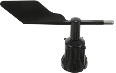 SEWOART Windgeschwindigkeits-Anemometer Ersatzteil Wetterstation Windanzeigerschale Kunststoff Windmessgerät Gehäuse Richtungsmessung ABS-Schale