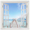 Fliegengitter Fenster Ohne Bohren 60x200cm für Fenster Patio, Fliegengitter Tür Fenster, Weiß