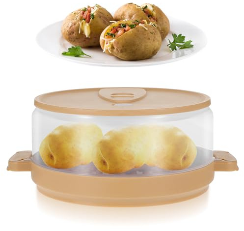 Microwave Baked Potato Cooker As Seen On Tv Cooks In Minutes Tender & Fluffy,baking Potato Cooker For Microwave Oven,Twice Baked Potatoes Steamer,Microwave Baked Potato Bag Upgrade BPA-free