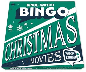 Binge-watch Bingo Christmas Movies: A Game for Film & TV Lovers