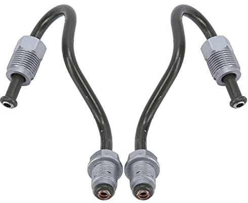 Tubería de Freno de Línea de Freno, 2 Piezas de Línea de Freno Trasero Izquierda y Derecha Manguera de Aceite de Freno 1K0611763E 1K0611763F Reemplazo de Convertible