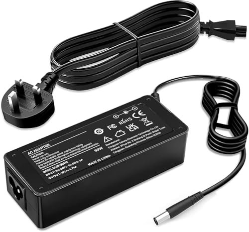 90W 19V 4.74A Laptop Charger AC Adapter Compatible for HP Pavilion All-in-One Desktop PC 20-B010 20-B013W 20-B014 21-h010 21-2024 22-3010 22-3020 22-3030 22-3110 23-g010 24-G014 24-F0047C