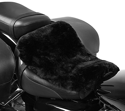 Lammfell Sitzkissen Kompatibel mit Kawasaki Vulcan S Tourtecs