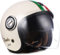 SOXON® SP-888 „Imola Creme“ · Jet-Helm · Motorrad-Helm Roller-Helm Scooter-Helm Moped Mofa-Helm Chopper Retro Vespa Vintage · ECE 22.05 Sonnenvisier Schnellverschluss SlimShell Tasche XS (53-54cm)