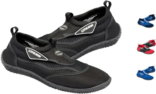 Cressi Unisex Reef Shoes Badeschuhe, Schwarz, 43 EU