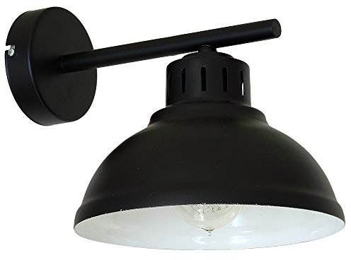 Wandleuchte Lampe Sven schwarz 1