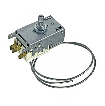 Thermostat Kühlthermostat Külgerät Kühlschrank Kühl-Gefrierkombination Original Electrolux AEG 2262146083 Ranco K59-L1268 570mm Kapillarrohr 3x6,3mm AMP passend Privileg Küppersbusch Zanker uvm